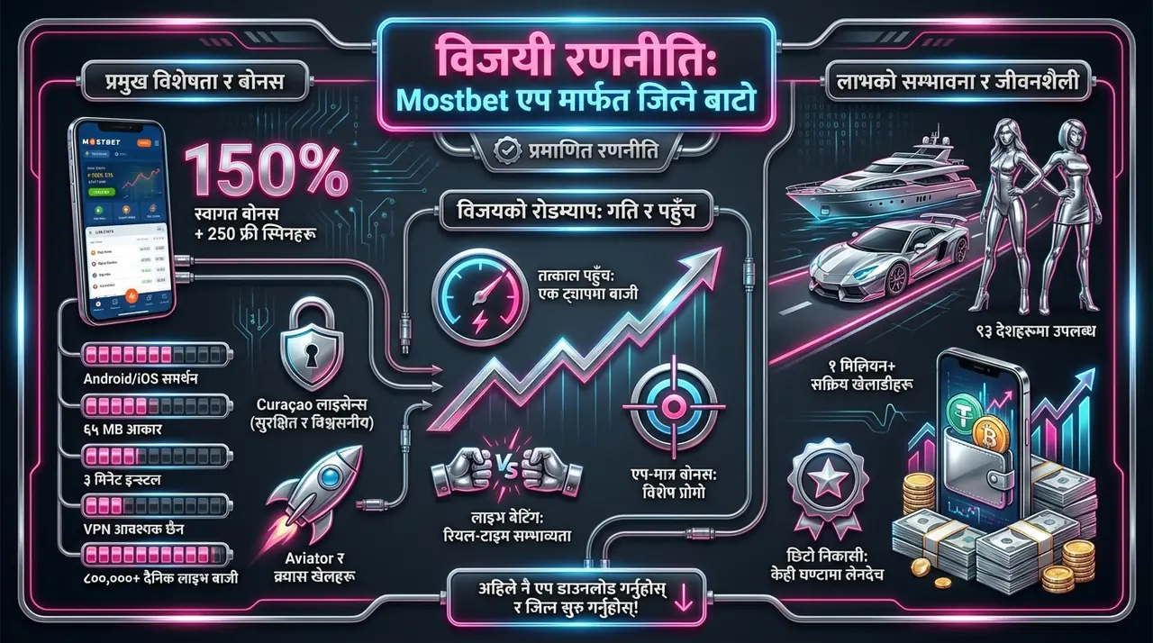 mostbet एप डाउनलोड गर्नुहोस्
